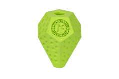 Gumová hračka DIABALL s dírou na pamlsky - MAXI - zelená