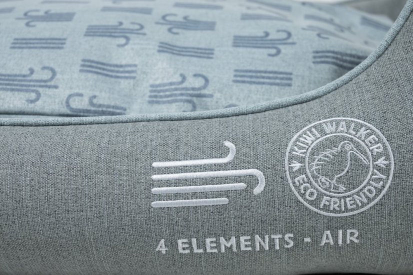 Pelíšek z recyklovaných materiálů 4ELEMENTS - XL - Světle modrá - Air