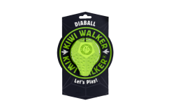 Gumová hračka DIABALL s dírou na pamlsky - MAXI - zelená