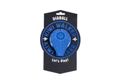 Gumová hračka DIABALL s dírou na pamlsky - MAXI - modrá