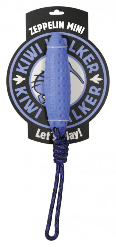 Létající a plovací zeppelin z TPR pěny - MINI  - Modrá
