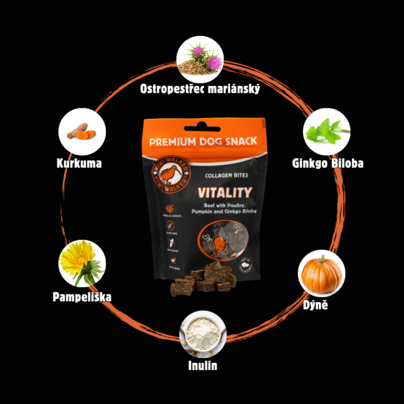 Vitality | Funkční pamlsky pro psy 77 g