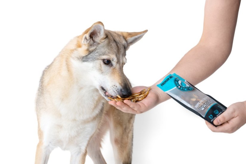 Vzduchem sušené celé rybky 100g