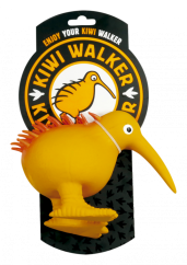 Latexová pískací hračka Kiwi L oranžová