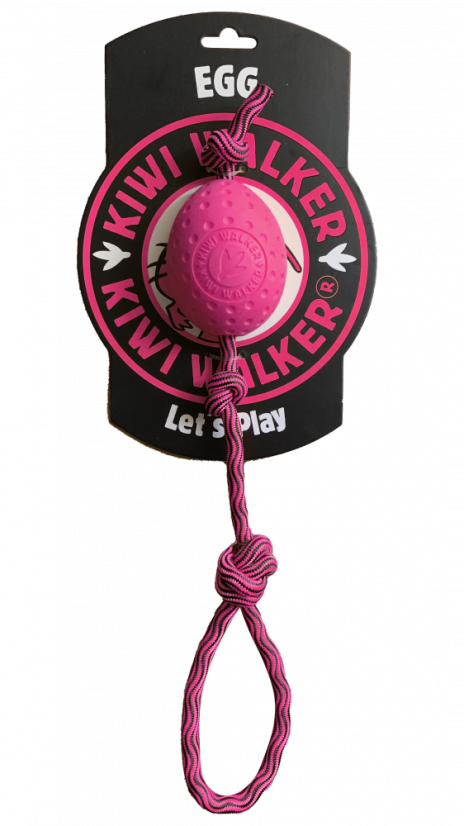 Létající a plovací vajíčko z TPR pěny - MAXI  - Růžová