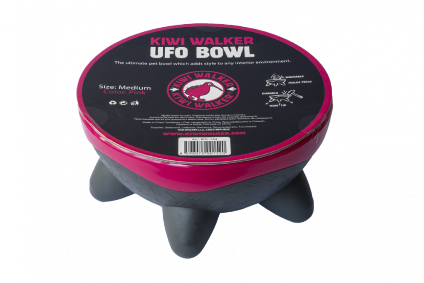 Miska UFO - M - Růžová