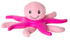 OCTOPUS & STARFISH z TPR pěny a plyše - Růžová