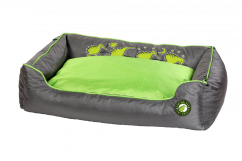 Pelech z ortopedické pěny - XL - Zelená/Šedá