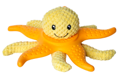 OCTOPUS & STARFISH z TPR pěny a plyše - Oranžová