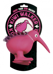 Latexová pískací hračka Kiwi L růžová