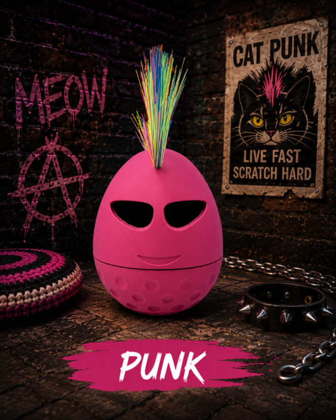 Balančná interaktívna hračka pre mačky - Variant: PUNK
