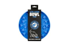 Protihltací miska a lízací podložka 2v1 – PAW – Modrá