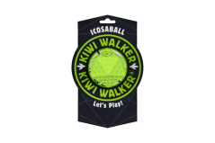 Gumová hračka ICOSABALL s dírou na pamlsky -MAXI- zelená