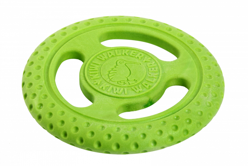 Plávacie frisbee z TPR peny MAXI zelená 21,5 cm