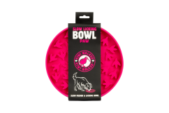 Protihltací miska a lízací podložka 2v1 – PAW – Růžová