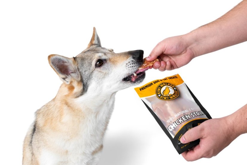 Vzduchem sušené kuřecí plátky 100g