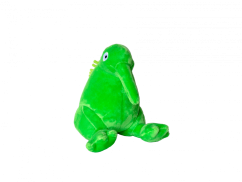 Plyšová pískací hračka Kiwi zelená