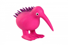 Latexová pískací hračka - L - Růžová