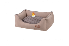 Pelíšek z recyklovaných materiálů 4ELEMENTS - M - Cihlová - Fire