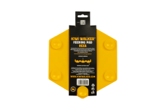 Lízací podložka – HEXA – Oranžová