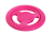 Plovací frisbee z TPR pěny MINI růžová 16,5 cm