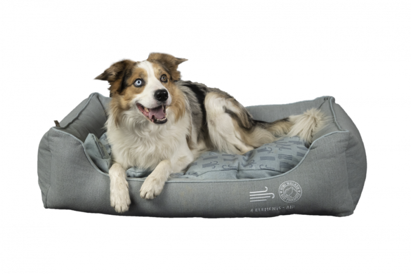 Pelíšek z recyklovaných materiálů 4ELEMENTS - L - Světle modrá - Air