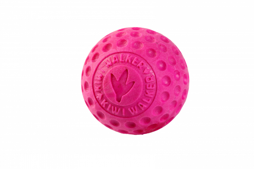 Létající a plovací míček z TPR pěny - MAXI  - Růžová