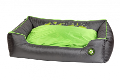 Pelech z ortopedické pěny - XXL - Zelená/Šedá