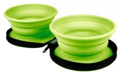 Cestovní miska - Zelená