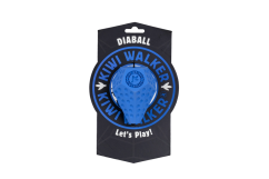 Gumová hračka DIABALL s dírou na pamlsky - MAXI - modrá