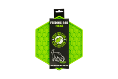 Lízací podložka – HEXA – Zelená