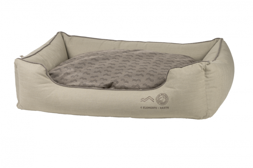 Pelíšek z recyklovaných materiálů 4ELEMENTS - XL - Hnědá - Earth