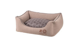 Pelíšek z recyklovaných materiálů 4ELEMENTS - M - Cihlová - Fire