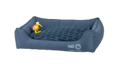 Pelíšek z recyklovaných materiálů 4ELEMENTS - L - Modrá - Water