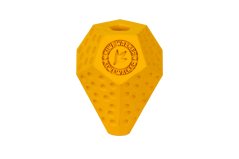 Gumová hračka DIABALL s dírou na pamlsky - MAXI - oranžová