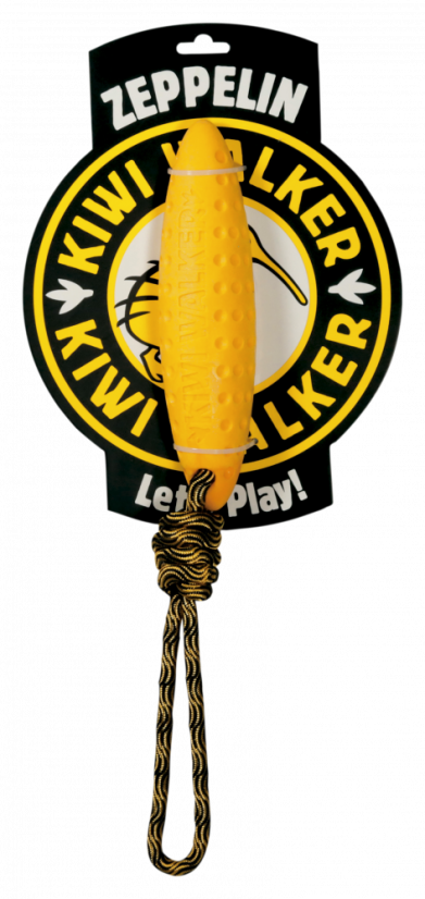 Létající a plovací zeppelin z TPR pěny - MAXI  - Oranžová