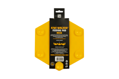 Lízací podložka – HEXA – Oranžová