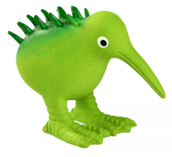 Latexová pískací hračka Kiwi S zelená