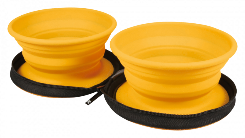 Cestovní miska - Oranžová