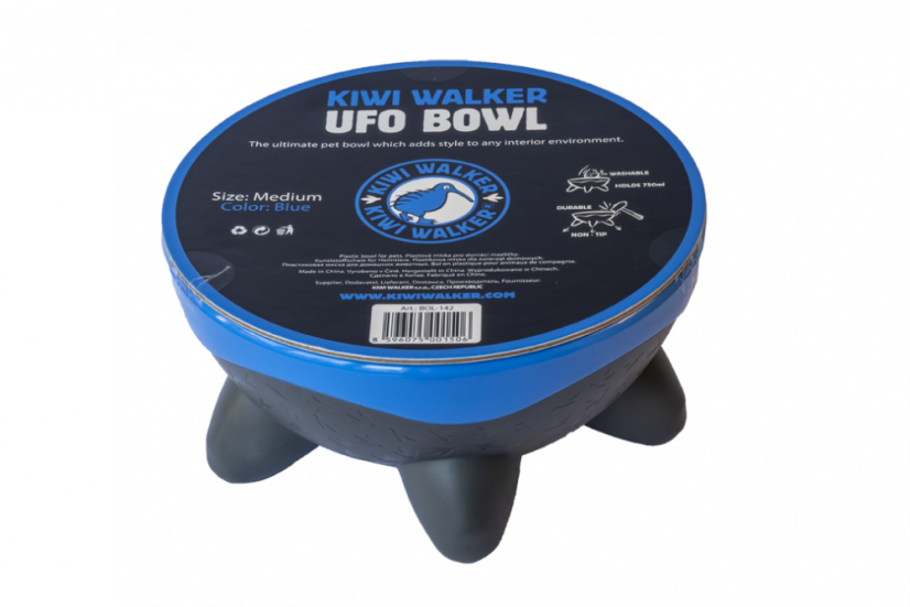 Miska UFO - M - Modrá