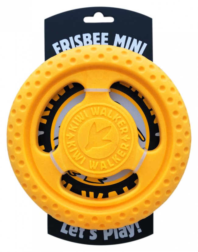 Plávacie frisbee z TPR peny MINI oranžová 16,5 cm