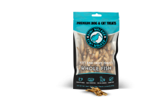 Vzduchem sušené celé rybky 100g