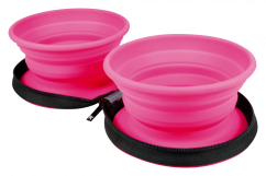 Cestovní miska - Růžová