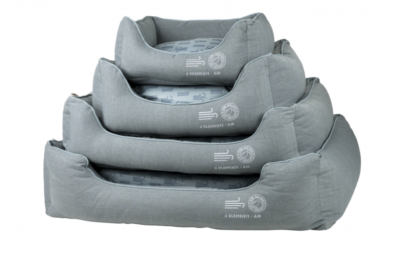 Pelíšek z recyklovaných materiálů 4ELEMENTS - S - Světle modrá - Air