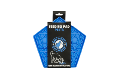 Lízací podložka – PENTA – Modrá
