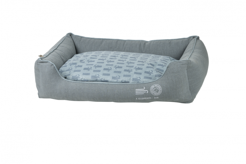 Pelíšek z recyklovaných materiálů 4ELEMENTS - L - Světle modrá - Air