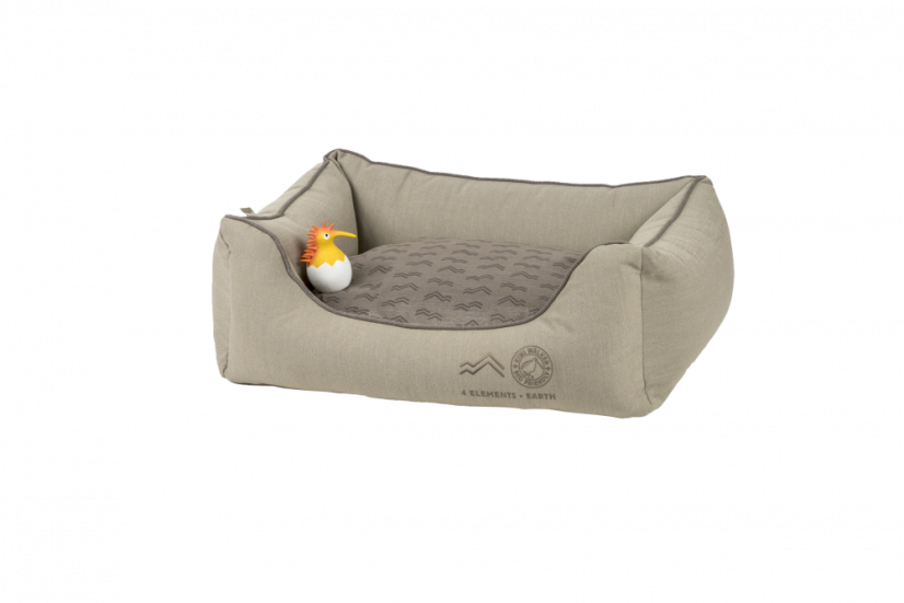 Pelíšek z recyklovaných materiálů 4ELEMENTS - M - Hnědá - Earth