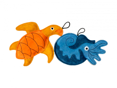 Kožená hračka Nautilus