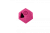 Gumová hračka ICOSABALL s dírou na pamlsky - MINI - růžová