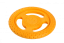 Plávacie frisbee z TPR peny MINI oranžová 16,5 cm
